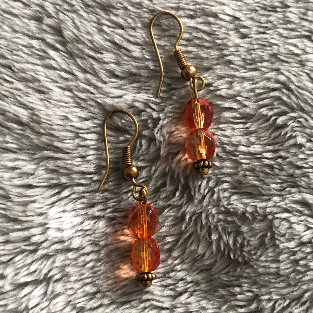 Rust handcrafted Earrings